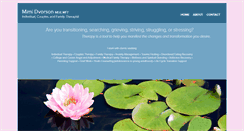 Desktop Screenshot of mimitherapy.com